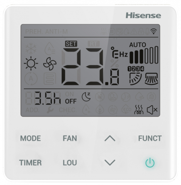 Hisense ����������� �����-������� ���������� ���� ����� HEAVY EU DC INVERTER R32 Wi-Fi ADT-18UX4RCL8/AUW-18U4RS7